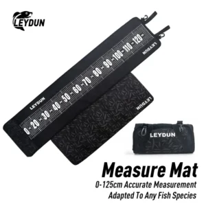 LEYDUN 125cm Fish Measure Mat Fishing Tools 1
