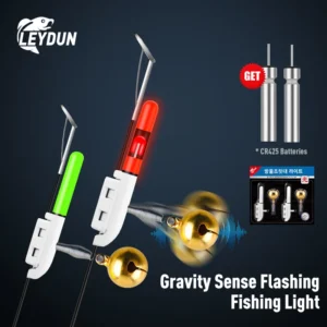 LEYDUN 2 Pcs/Set FLash Electronic Fishing Rod 1