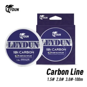 LEYDUN 100% Carbon Fishing Lines 100m 1